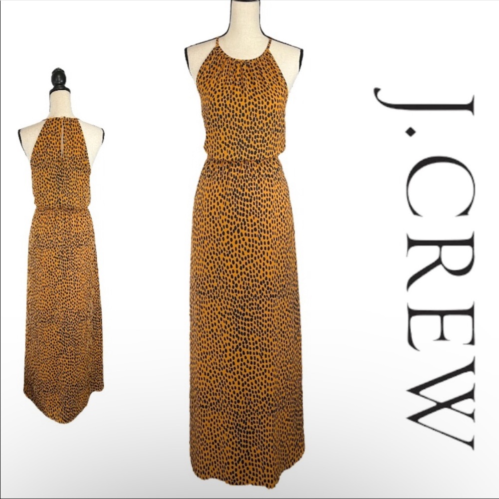 J crew maxi dress size 6